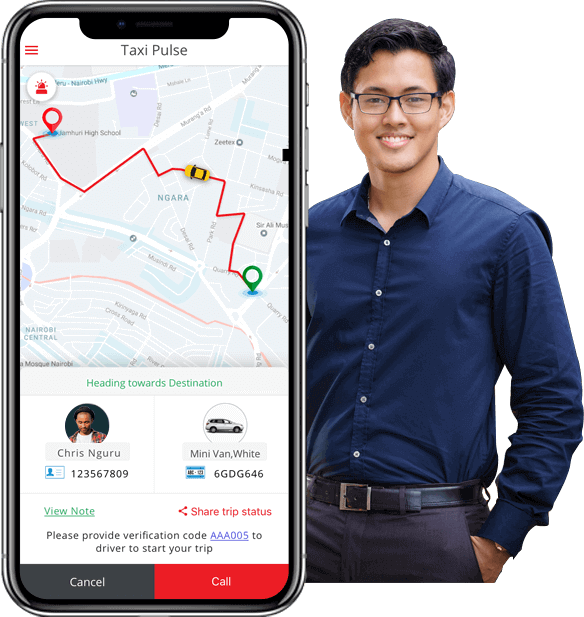 taxi pulse passenger app screens by taxi pulse